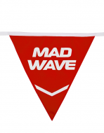 Флажки для бассейна MAD WAVE 25 метров Red-White M1506 05 0 05